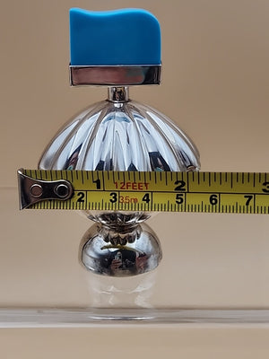 TAXCO MEXICO Sterling Silver/Turquoise Top Perfume Bottle 85 Grams Total Weight