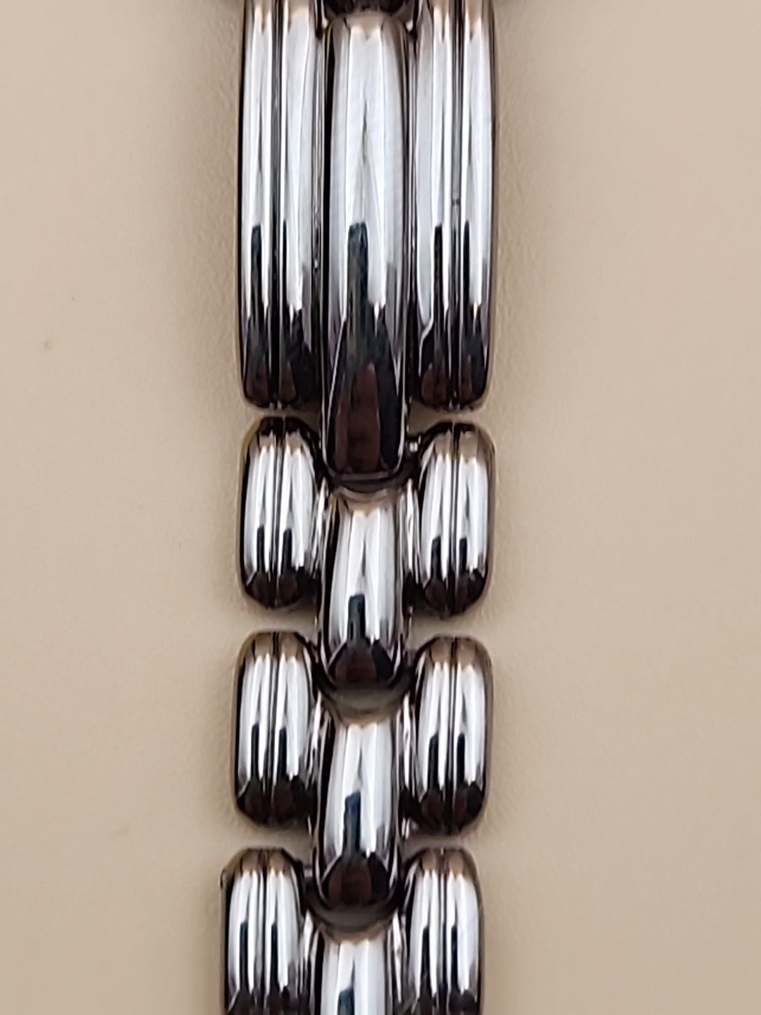 CAPEZIO 1980's Silver Tone/Black Dial Analog Watch NEW BATTERY