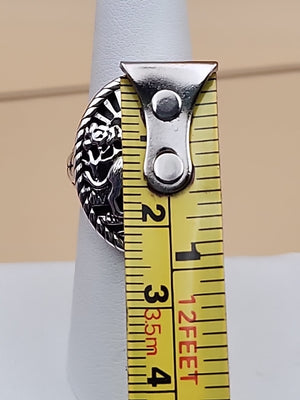 JAI BY JOHN HARDY Sterling Silver Lion Ring Size 7