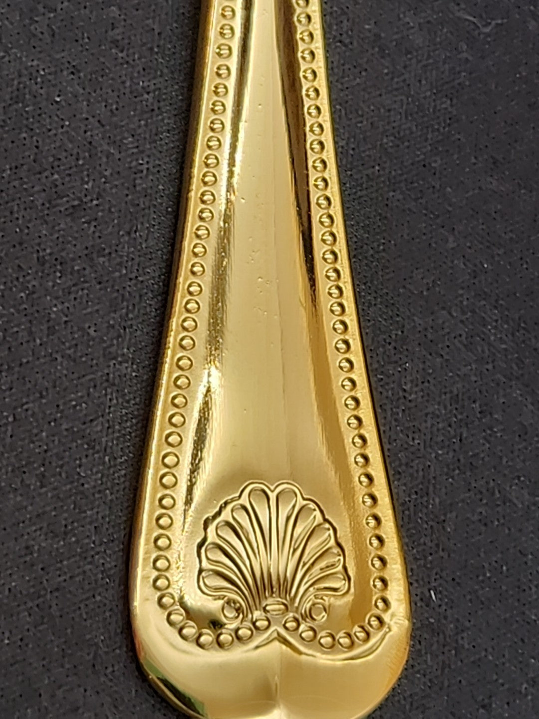 PRESTIGE SUPREME By Towle 24k Plated Set Of 6 Shrimp/Cocktail Forks