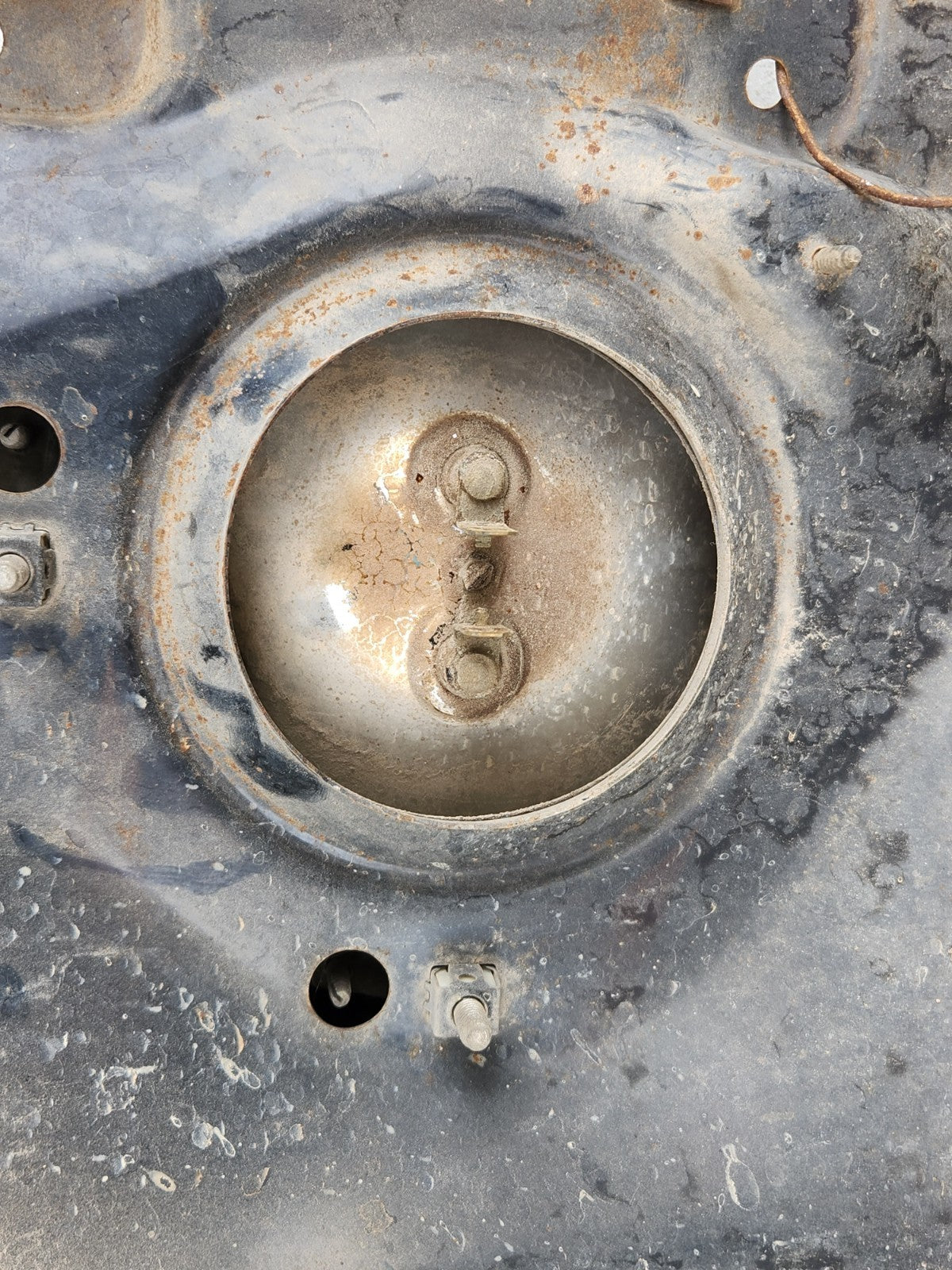 1970 DODGE POLARA Drivers Side Front Grill With Headlights As Is