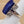 Faceted Lapis Lazuli/Sterling Silver Filagree Ring Size 7