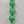 GRASSMAN-BLAKE 14k/Natural Green Onyx/Double Knotted/Graduated/Beaded Necklace