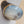 Vienesse Mother Of Pearl/14k Gold/Larkavite Stone Ring Size 8