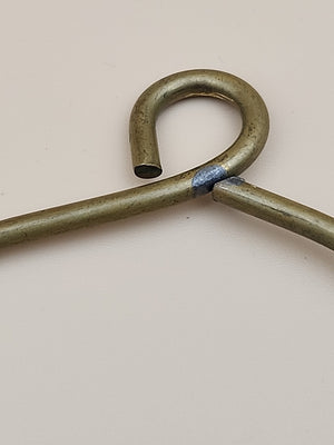 Brass Skeleton Keys Lot Of 6 With Holder