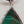 Green Malachite/Sterling Silver/Elephant Design Bezel Statement Pendant