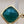 HSN CAROL BRODIE Gold Vermeil Faceted Black & Green Onyx Pear Drop Earrings