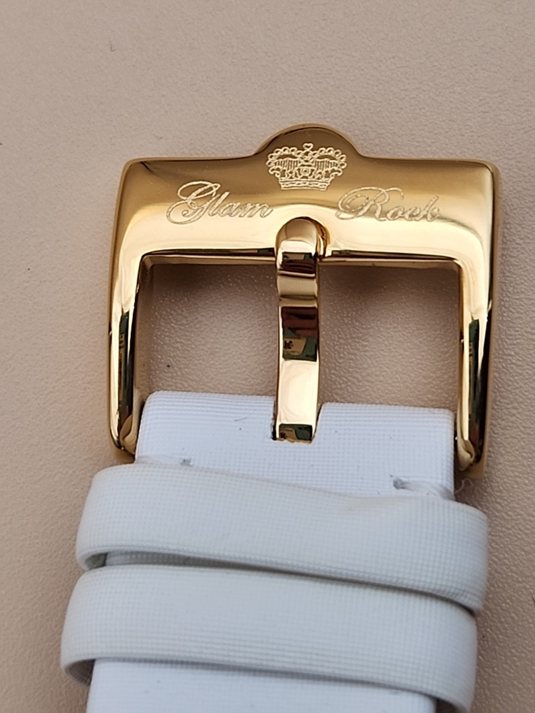 GLAM ROCK Miami Swiss Made Gold/Silver Tone Women's Watch