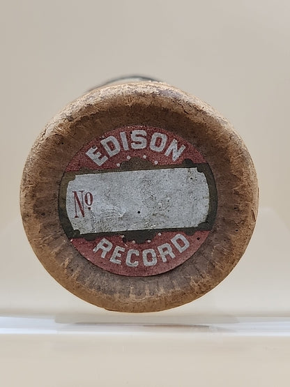 1900's EDISON GOLD MOULDED Phonograph Records Echo All Over The World Lot Of 3