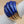 ROSS SIMONS Carved Lapis Lazuli/18k Over Sterling Dome Ring Size 7