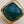 HSN CAROL BRODIE Gold Vermeil Faceted Black & Green Onyx Pear Drop Earrings