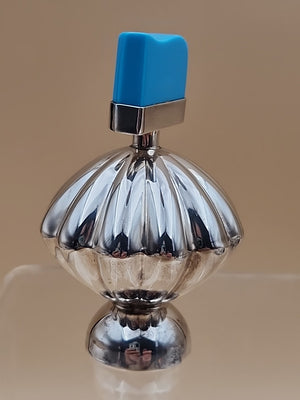 TAXCO MEXICO Sterling Silver/Turquoise Top Perfume Bottle 85 Grams Total Weight