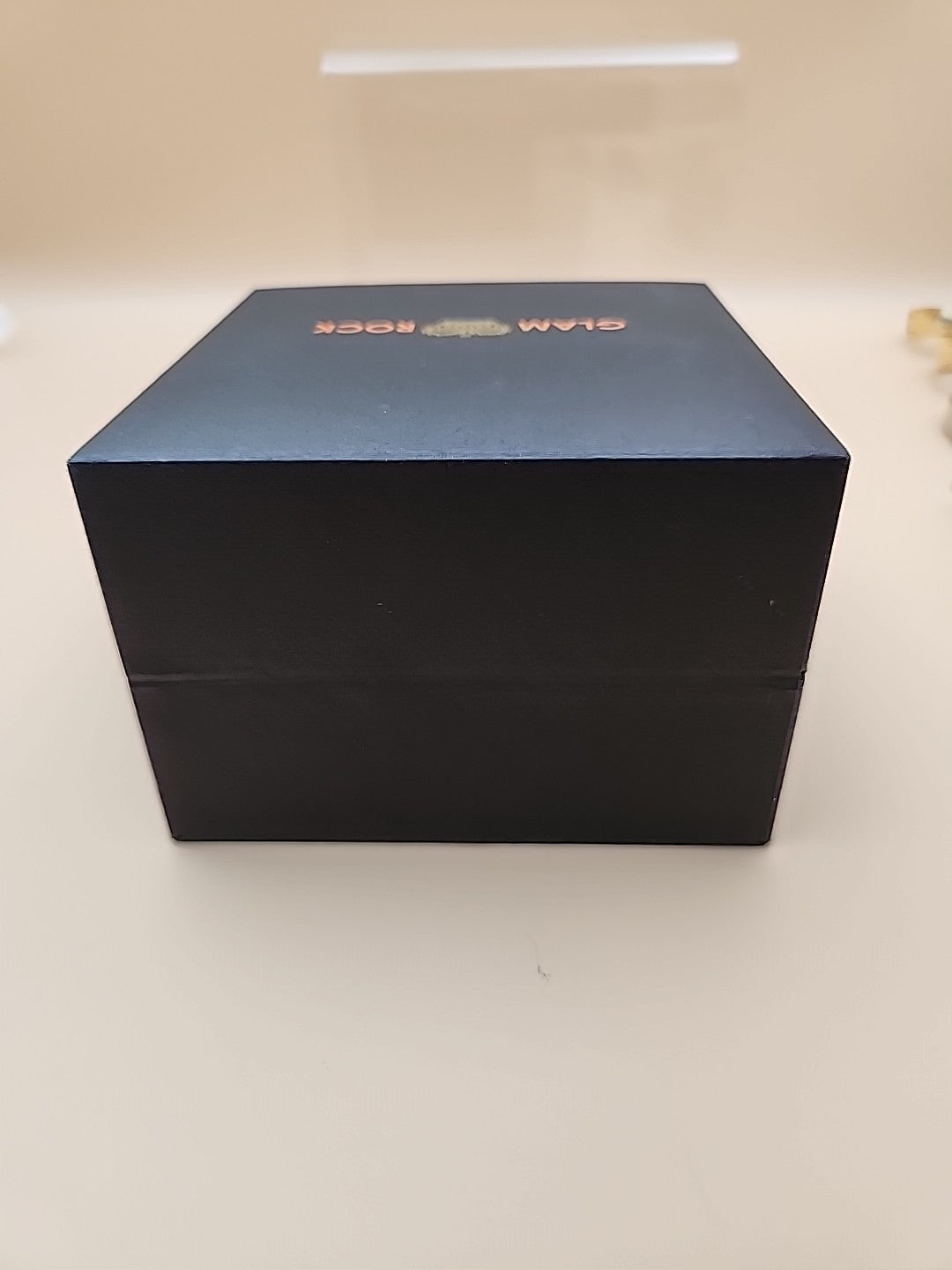GLAM ROCK Black Leather Miami Chrono 10 ATM Model# 10164 NEW BATTERY