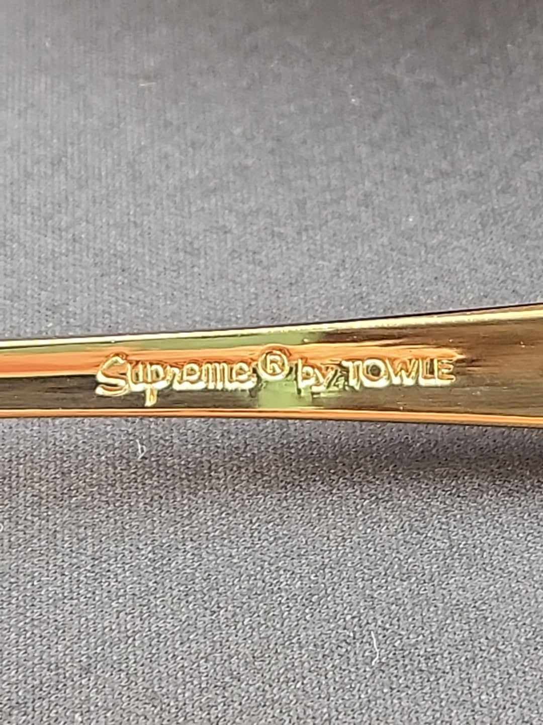 PRESTIGE SUPREME By Towle 24k Plated Set Of 6 Shrimp/Cocktail Forks