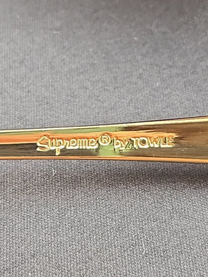 PRESTIGE SUPREME By Towle 24k Plated Set Of 6 Shrimp/Cocktail Forks