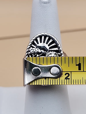 JAI BY JOHN HARDY Sterling Silver Lion Ring Size 7