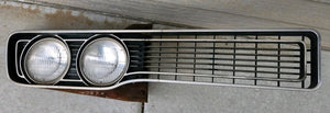 1970 DODGE POLARA Passenger Side Front Grill With Headlights As Is