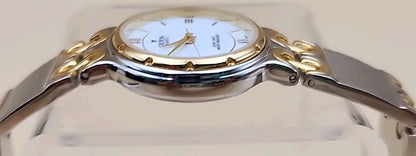CROTON Vintage Quartz Gold/Silver Tone Women's Wristwatch New Battery