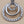 Sterling Silver Dbl. Beaded Chain/ Triple Circle Crystal Pendant & Earrings Set