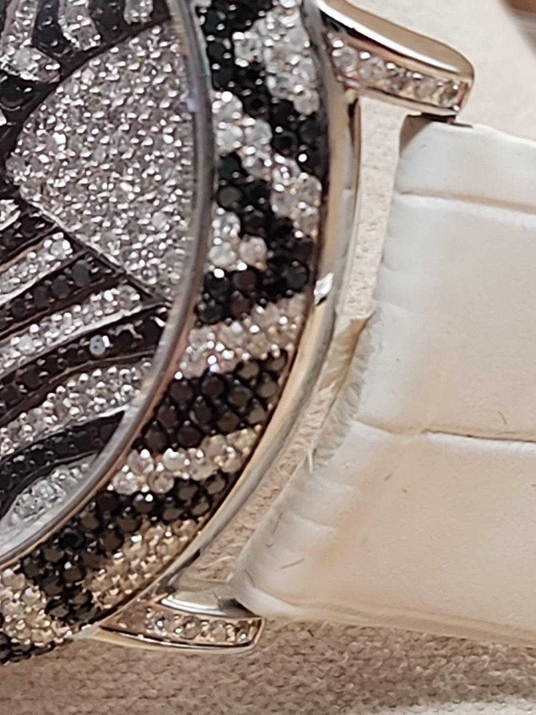 LE VIAN Chocolate Diamond/Diamond/Zebra Head Watch  Limited Edition 50 Of 500