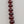 Faceted Rondele Hessonite Garnet Vermeil Graduated Vintage 26