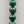 HSN Malachite/Sterling Silver Beaded Adjustable 24