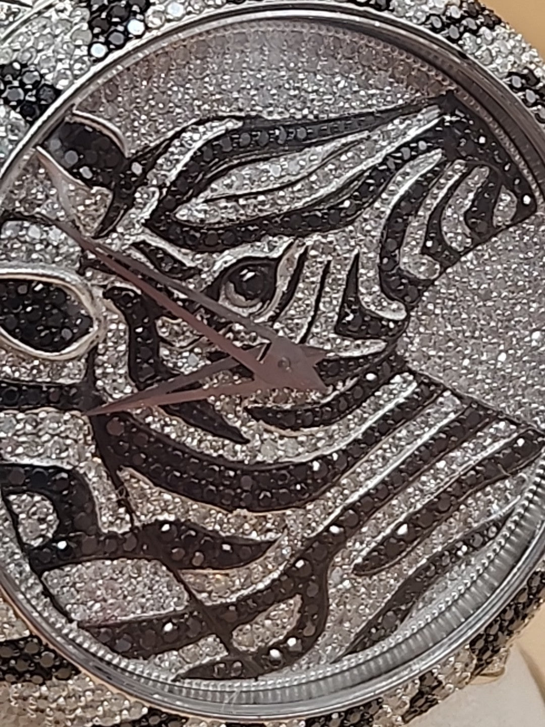 LE VIAN Chocolate Diamond/Diamond/Zebra Head Watch  Limited Edition 50 Of 500