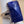 Faceted Lapis Lazuli/Sterling Silver Filagree Ring Size 7