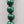 HSN Malachite/Sterling Silver Beaded Adjustable 24