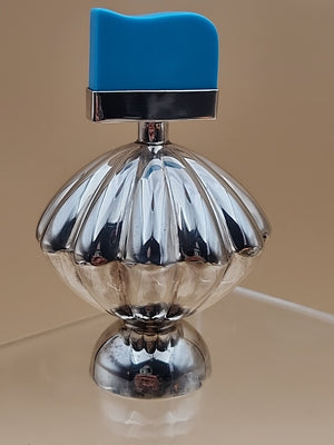 TAXCO MEXICO Sterling Silver/Turquoise Top Perfume Bottle 85 Grams Total Weight