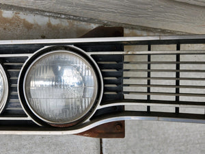 1970 DODGE POLARA Passenger Side Front Grill With Headlights As Is