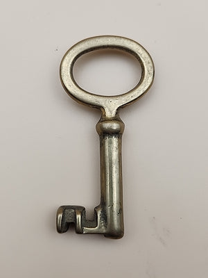 Brass Skeleton Keys Lot Of 6 With Holder