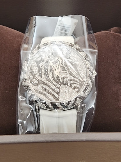LE VIAN Chocolate Diamond/Diamond/Zebra Head Watch  Limited Edition 50 Of 500