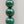 HSN Malachite/Sterling Silver Beaded Adjustable 24