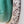 Green Malachite/Sterling Silver/Elephant Design Bezel Statement Pendant
