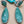 EFFY Faceted Amazonite Pear Shape/Sterling Silver Dangle/Drop Earrings