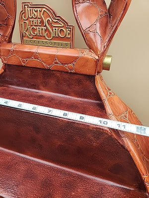 JUST THE RIGHT SHOE Handbag Shaped Display/3 Shelves/Heavy Duty