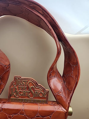 JUST THE RIGHT SHOE Handbag Shaped Display/3 Shelves/Heavy Duty