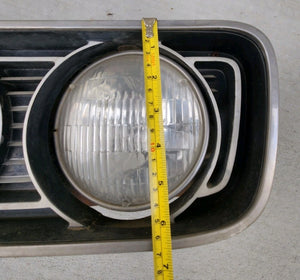 1970 DODGE POLARA Drivers Side Front Grill With Headlights As Is