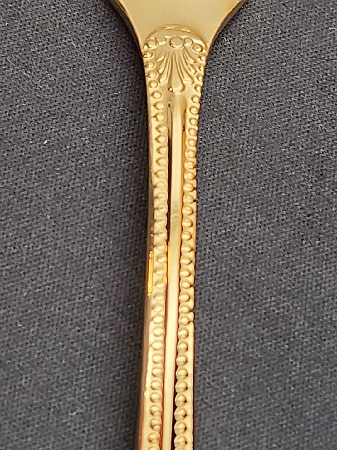 PRESTIGE SUPREME By Towle 24k Plated Set Of 6 Shrimp/Cocktail Forks