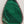 Green Malachite/Sterling Silver/Elephant Design Bezel Statement Pendant