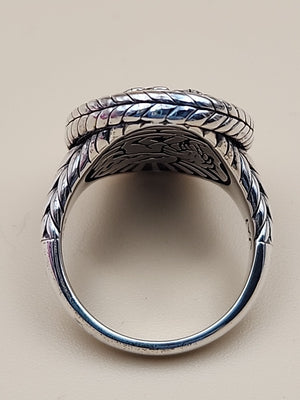 JAI BY JOHN HARDY Sterling Silver Lion Ring Size 7