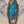 Chrysocolla Shattuckite/ Engraved Sterling Silver Hoop Style Dangle Earrings