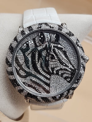 LE VIAN Chocolate Diamond/Diamond/Zebra Head Watch  Limited Edition 50 Of 500