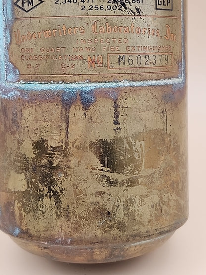 GENERAL QUICK AID Fire Guard Model 85 Fire Extinguisher/Idaho Power Co.