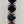 Black Onyx/Sterling Silver 18