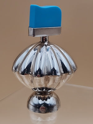 TAXCO MEXICO Sterling Silver/Turquoise Top Perfume Bottle 85 Grams Total Weight