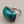 DESERT ROSE TRADING Chunky Square Congo Malachite/Sterling Silver Ring Size 7