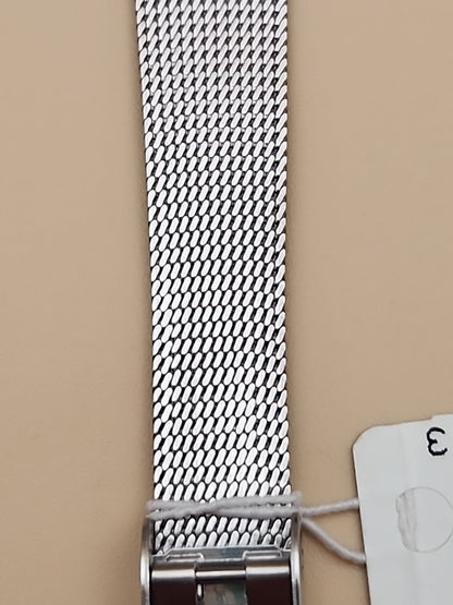 ANNE KLEIN II Vintage Interchangeable Bezel Womens Silver Tone Watch NEW BATTERY