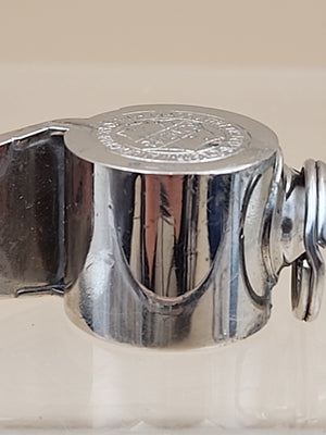 Acme Thunderer Whistle/ Rawlings Advertising Solid Brass/ Made in England